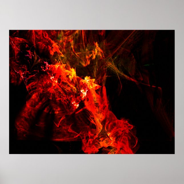 Poster Dans les cavernes (Devant)