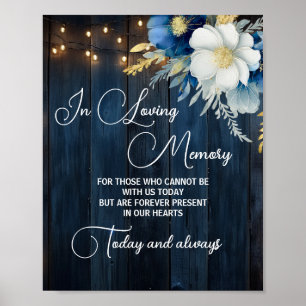 Poster Dans Love Memory String Lumière Floral Memorial