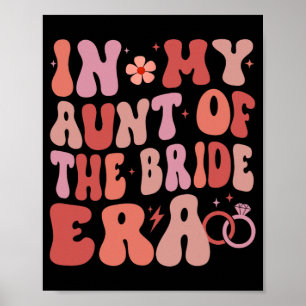 Poster Dans Ma Tante De L'Ère De Mariée Jour De Mariage S