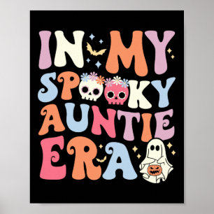 Poster Dans Ma Tante Éffrayante Époque Halloween Super cu