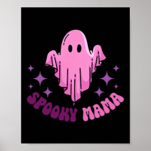 Poster Dans Mon Costume D'Halloween De L'Époque De Mama É