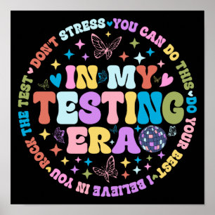 Poster Dans Mon Époque De Test Les Étudiants Font Le Test
