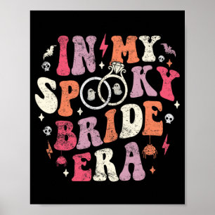 Poster Dans Mon Époque Éffrayante De Mariée Halloween Mar