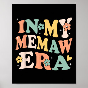 Poster Dans Mon Ere De Mémo Drôle Sarcastique Super Retro