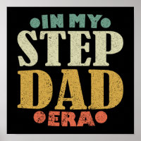 Dans Mon Étape Papa Era Vintage Retro Stepdad Père