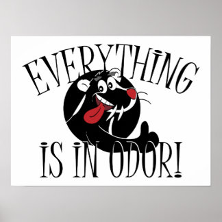 Poster Dans Odor Skunk