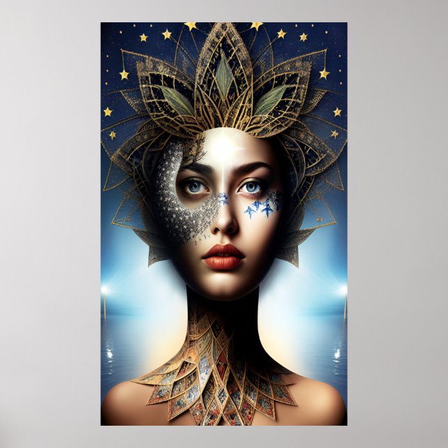 Poster Dans ses étoiles de tête (Devant)