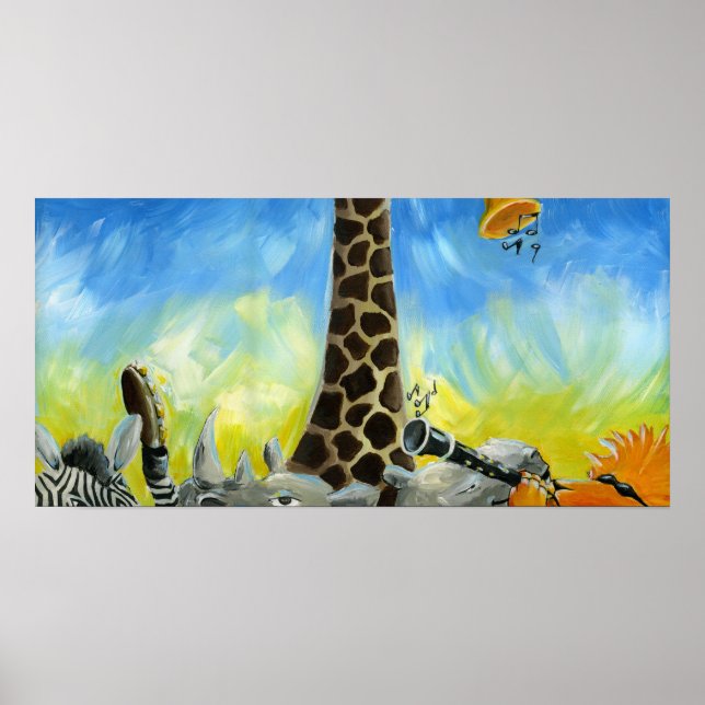 Poster Dans une distance (Devant)