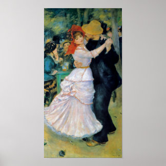 Poster Danse à Bougival Renoir Beaux Arts Imprimer