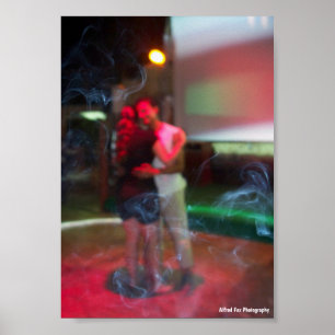Poster Danse à travers la fumée de Shisha