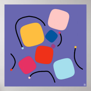 Poster Danse - Art en toile Imprimer