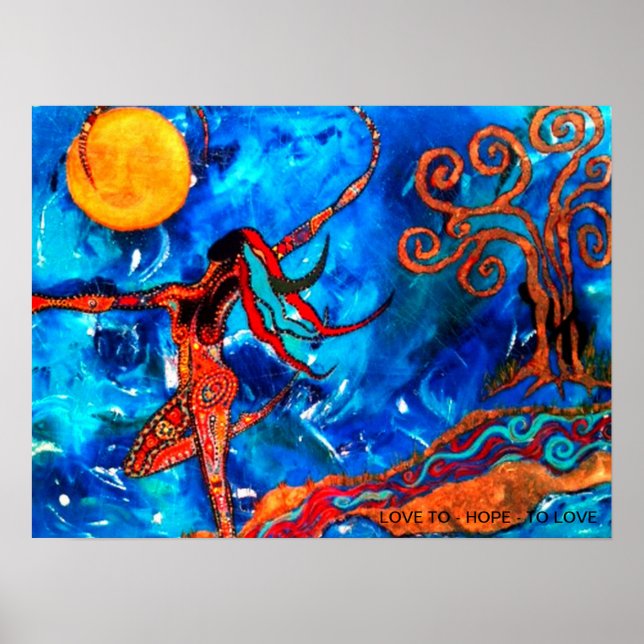 Poster Danse avec la lune (Devant)