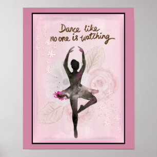 Poster Danse Ballerina