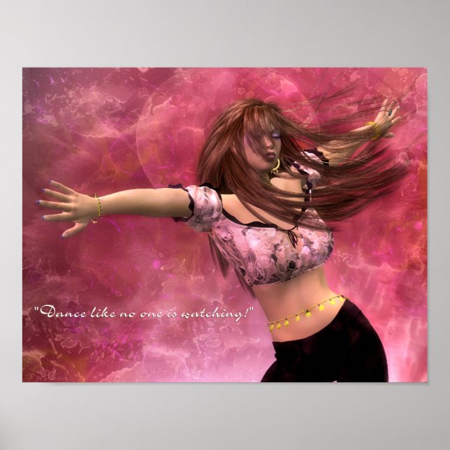 Poster Danse Comme Personne Ne Regarde (Devant)