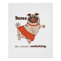 Danse comme personne ne regarde Carlin Girl