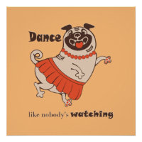 Danse comme personne ne regarde Carlin Girl