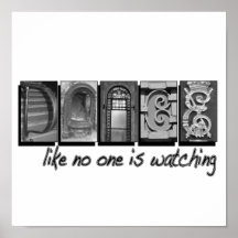 Danse Comme Personne Ne Regarde, Lettre PIcture