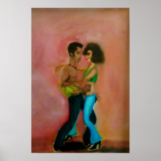 Poster Danse créée par l'artiste Roger Bates