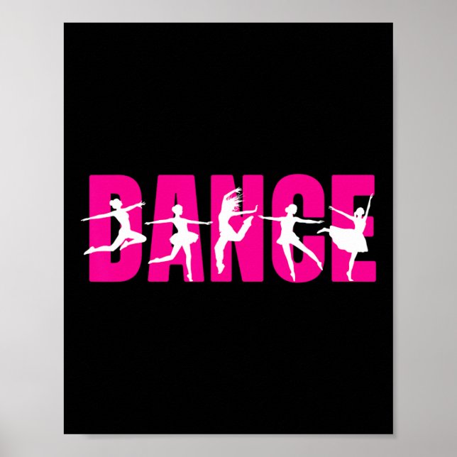 Poster Danse - Danse Danseuse Amour (Devant)