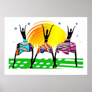 Poster Danse d'appel des femmes africaines