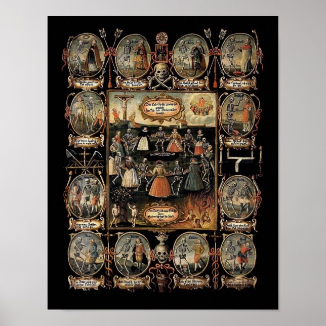 Poster Danse de la mort (Devant)