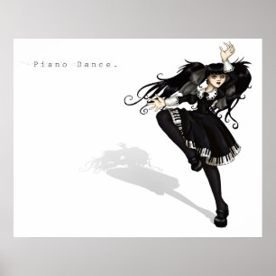 Poster Danse de piano