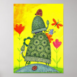 Poster Danse de Tortue