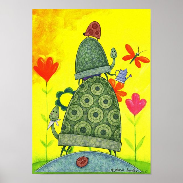 Poster Danse de Tortue (Devant)