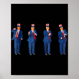 Poster Danse de Trump 4 juillet Trump 2025 _1 