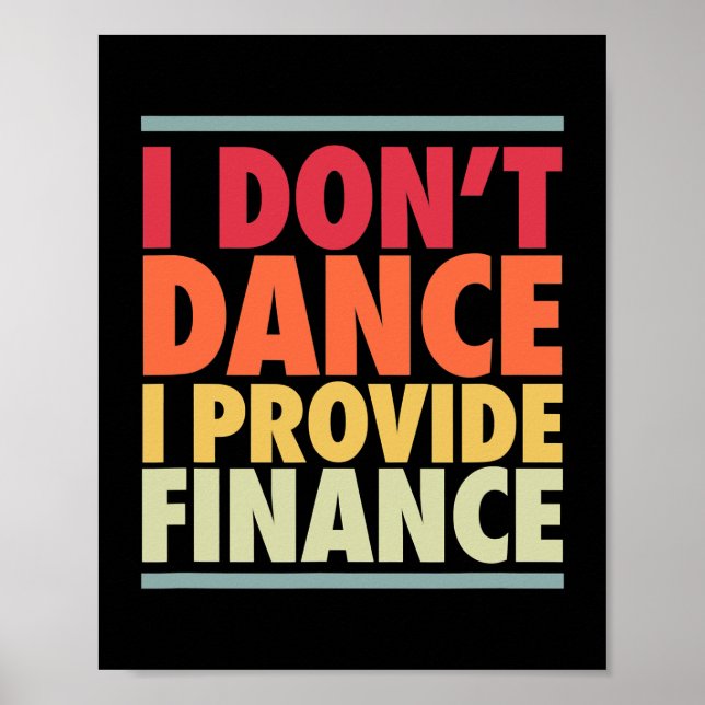 Poster Danse des hommes papa Danseuse amusante Danseuse P (Devant)