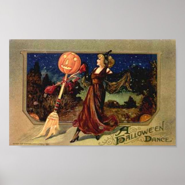 Poster Danse d'Halloween (Devant)