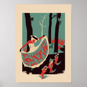 Poster Danse du feu.