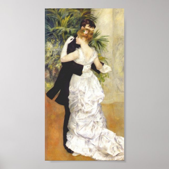 Poster Danse en ville par Renoir (Devant)