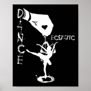 Poster Danse extatique Llerina Danseuse en tutu en danse