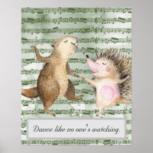 Poster Danse fantasque comme personne ne regarde