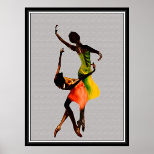 Poster Danse folklorique afrocentrique