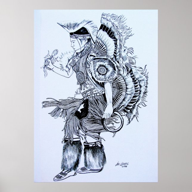 Poster Danse magique indienne Chants (Devant)