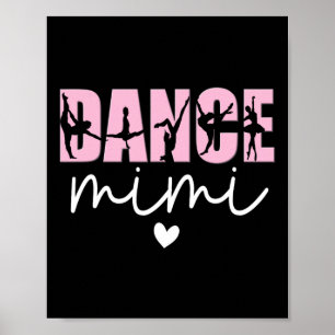 Poster Danse Mimi Grandma Mimi D'Une Danseur Danser Mimi