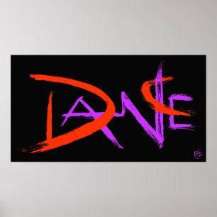 Poster Danse noire