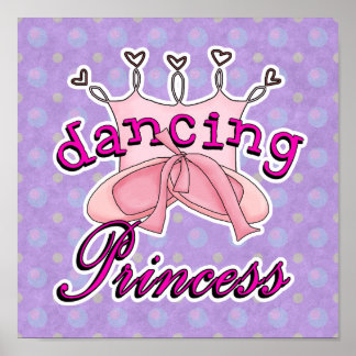 Poster Danse Princesse Ballet Design