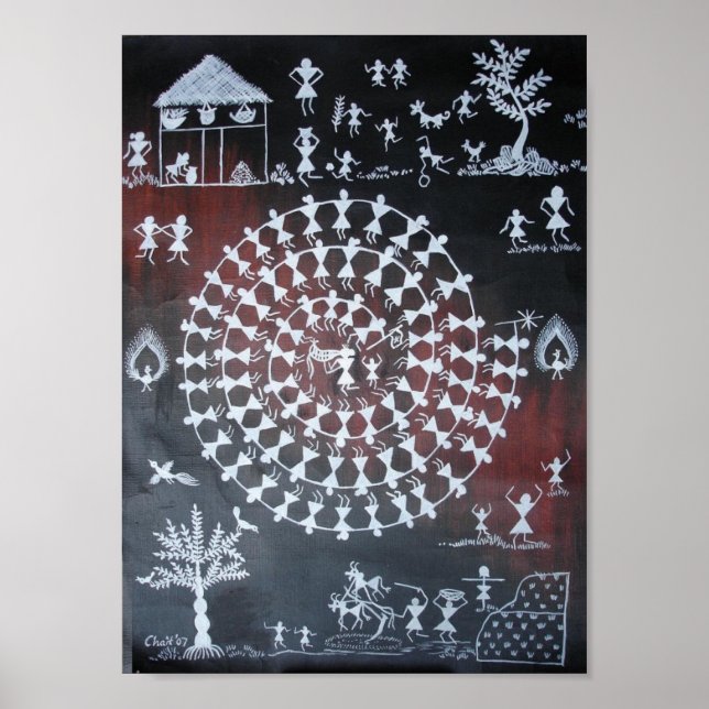 Poster Danse traditionnelle de Taarpa (Devant)