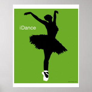 Poster Danse (verte)