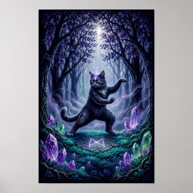 Poster DanseDeChatEnchanté (Devant)