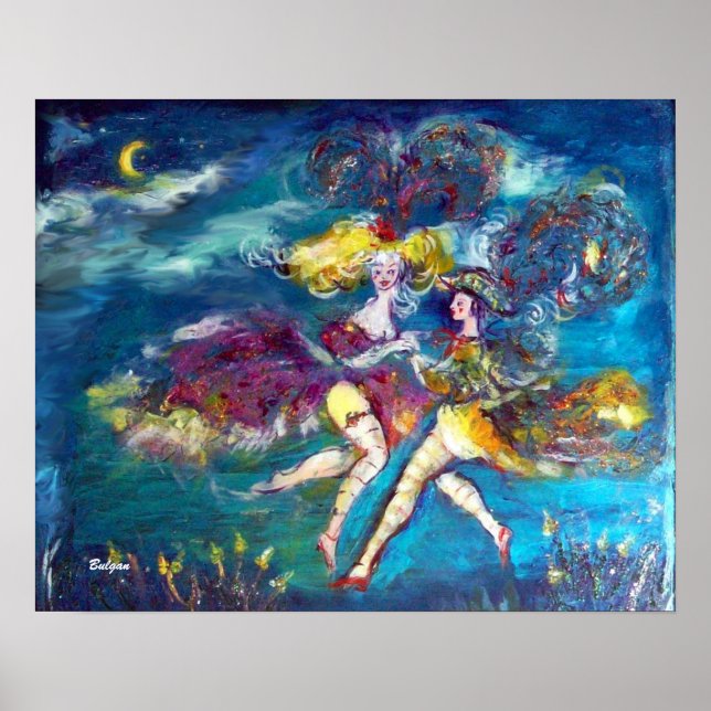 POSTER DANSER DANS LA NUIT (Devant)