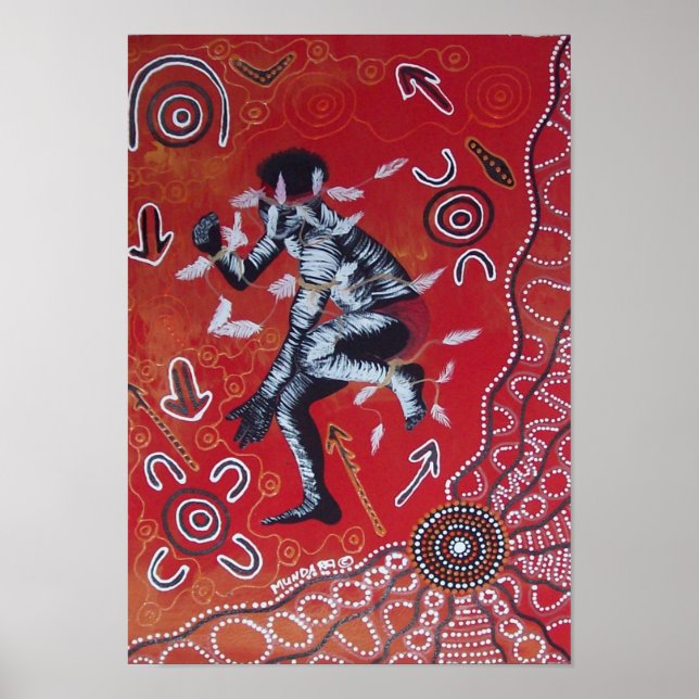 POSTER DANSER DE FEU (Devant)