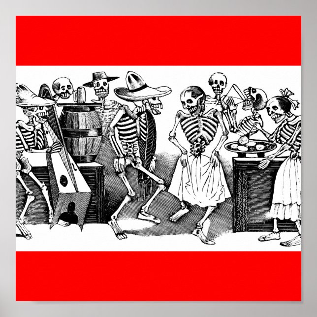 Poster "Danser le Jarabe dans l'autre monde" (Devant)