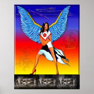 Poster danser pour les diodes