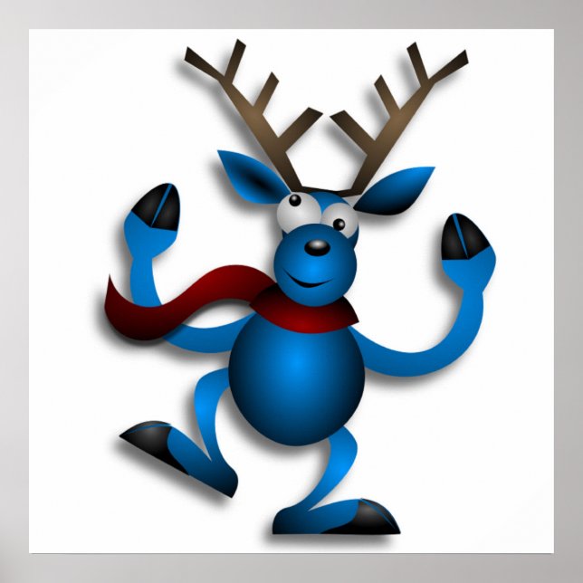 POSTER DANSER REINDEER (Devant)