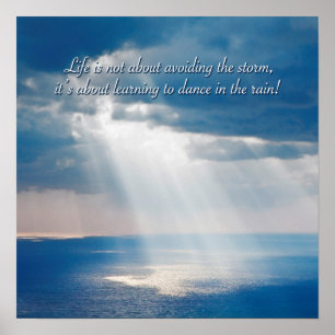 Poster Danser sous la pluie