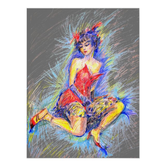 Poster Danseur (Devant)